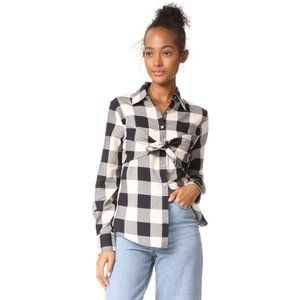 Mara Hoffman Elaine Plaid Shirt